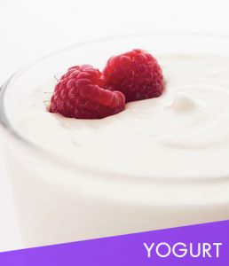 อาหารเสริมรูปแบบโยเกิร์ต