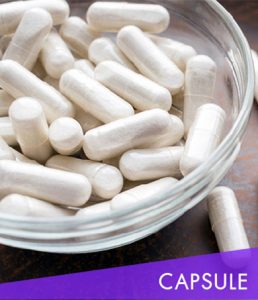 รูปแบบอาหารเสริมแคปซูล (Capsule)